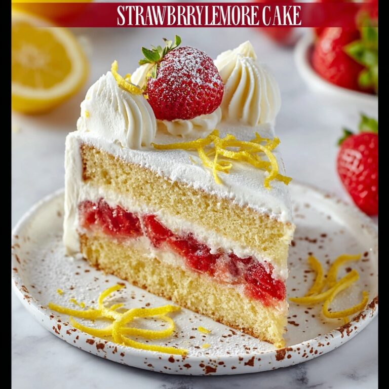 Strawberry Lemonade Cake Recipe