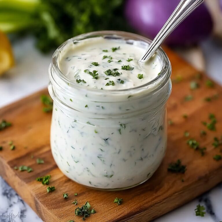 Homemade Ranch Dressing Recipe