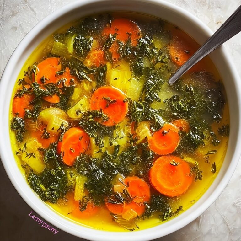 30-Minute Vegetable Detox Soup Recipe