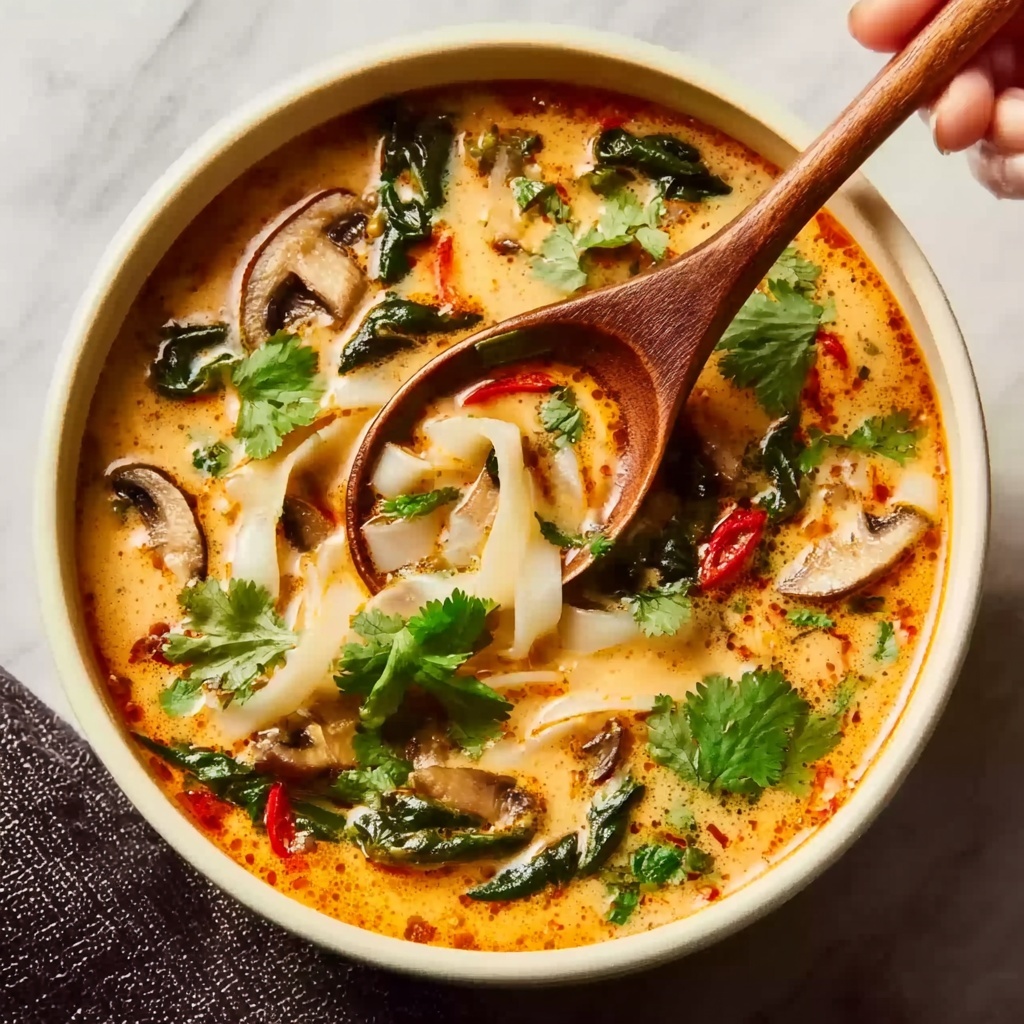 Thai Red Curry Dumpling Soup Recipe - Recipe Image