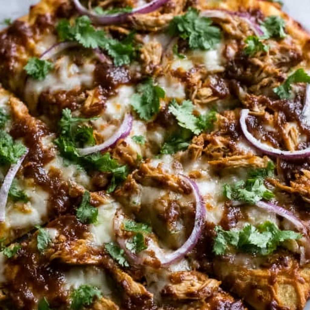 BBQ Chicken Pizza Delight Recipe - Recipe Image