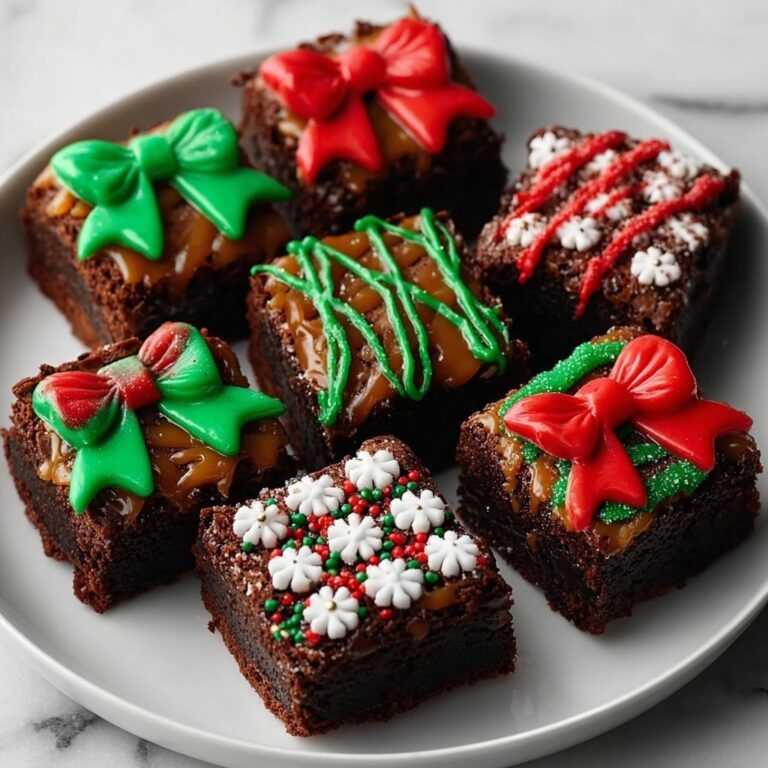 Christmas Present Brownies Recipe