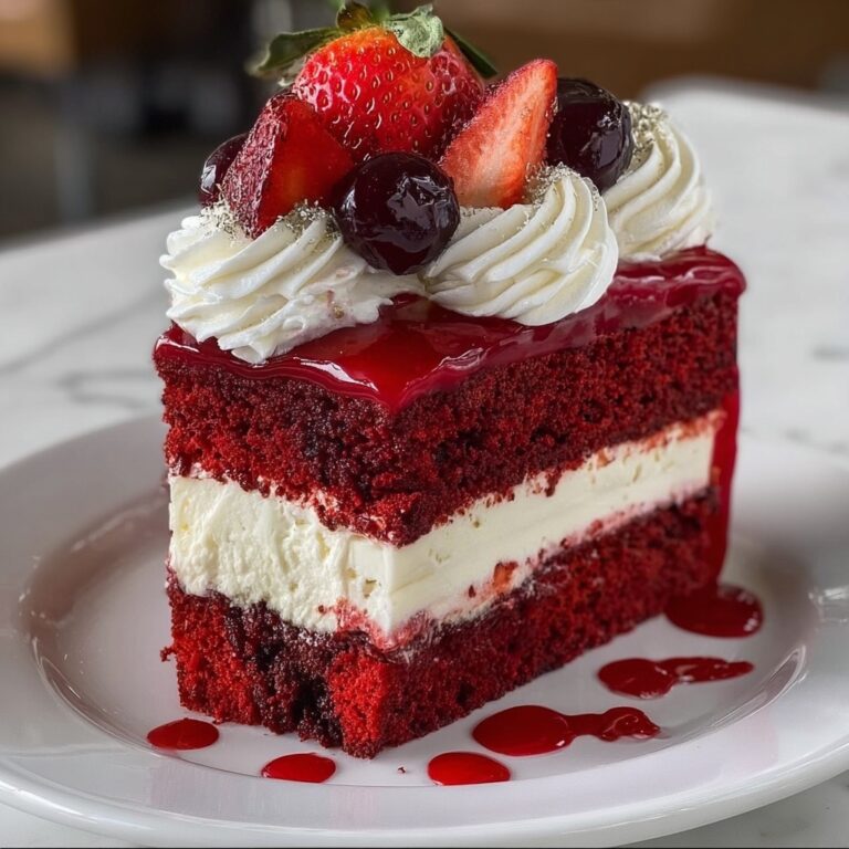 Red Velvet Cake with Cream Cheese Frosting Recipe
