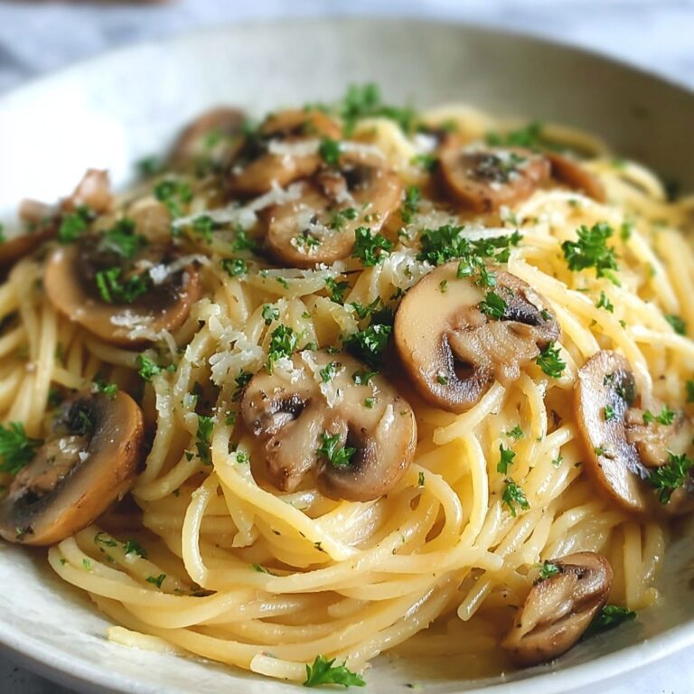 Garlic Miso Mushroom Pasta Recipe