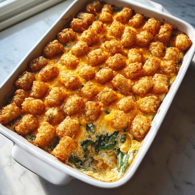 Green Bean Tater Tot Casserole Recipe
