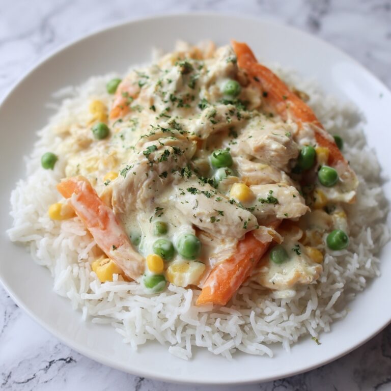 Crustless Chicken Pot Pie Recipe