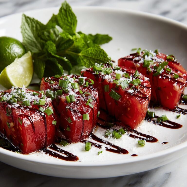 Grilled Watermelon with Balsamic Glaze Recipe