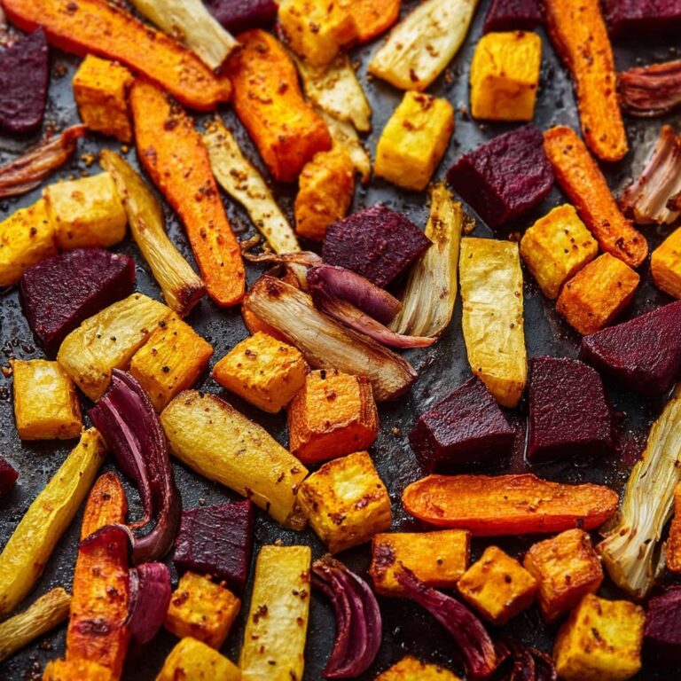 Oven Roasted Root Vegetables Recipe