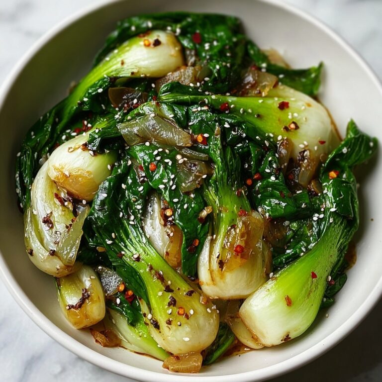 Garlic Ginger Bok Choy Stir-Fry Recipe