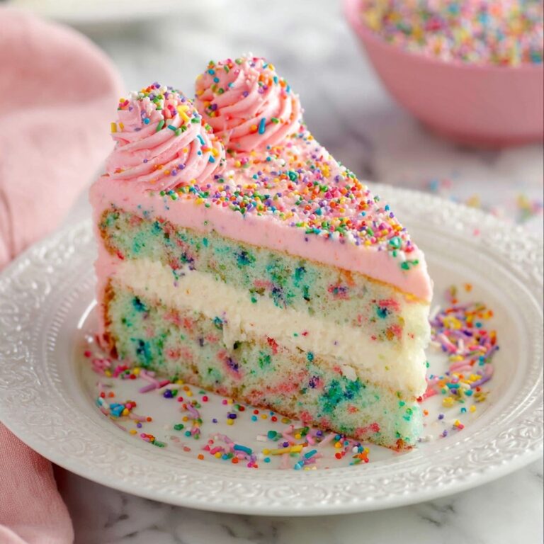 Funfetti Cheesecake Cake Recipe
