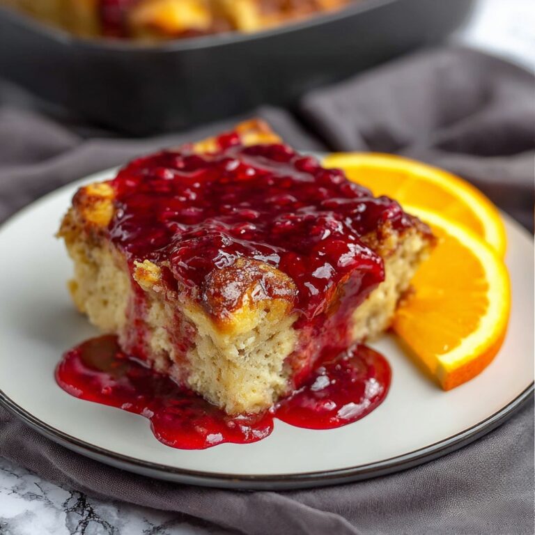Cranberry French Toast Bake with Croissants Recipe