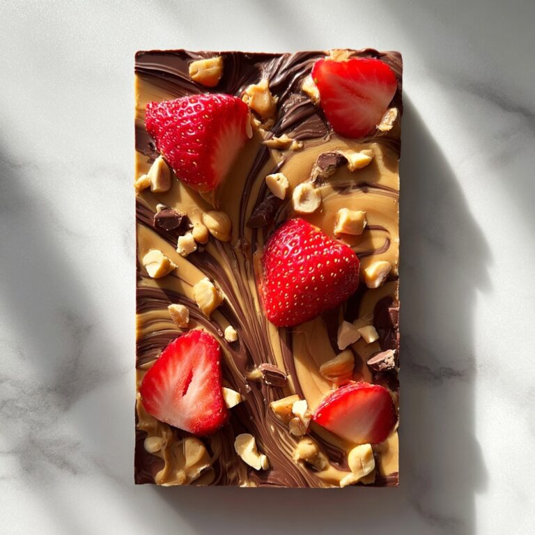 Strawberry Peanut Butter Chocolate Bark Recipe