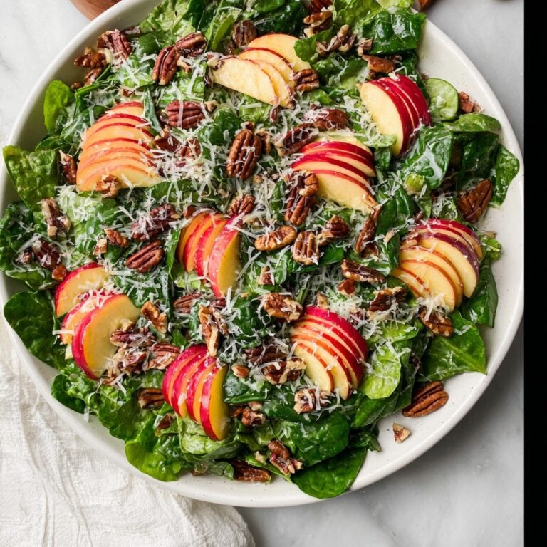 Swiss Chard Salad with Apple, Pecans, and Parmesan Recipe