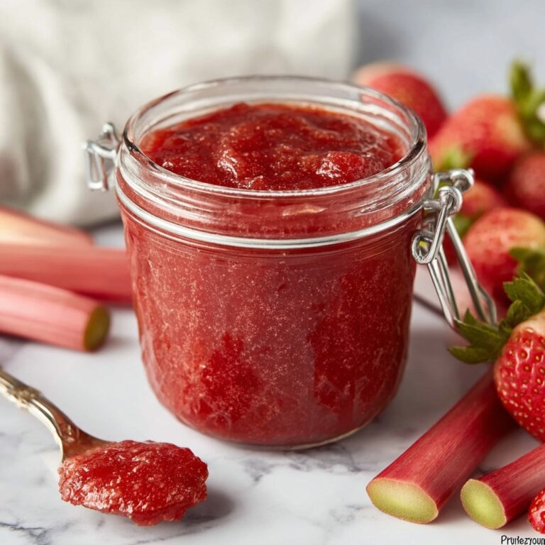 Strawberry Rhubarb Jam Recipe