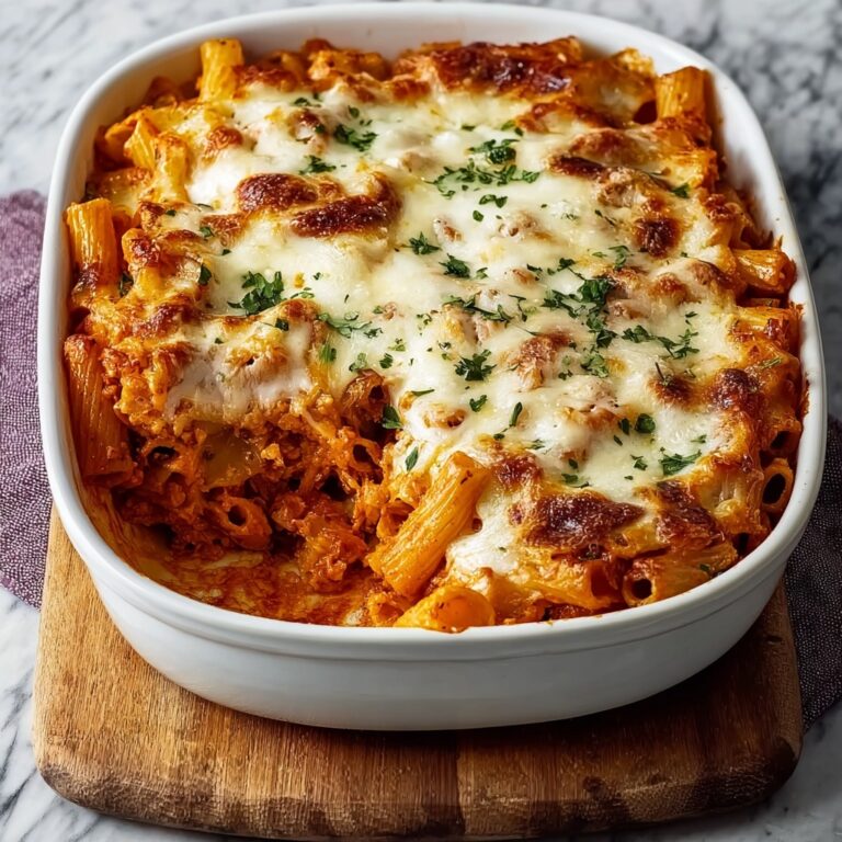 Easy Baked Ziti with Cheese Recipe