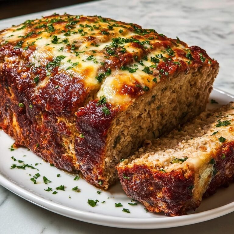 Parmesan Chicken Meatloaf: A Delicious Twist on Comfort Food! Recipe