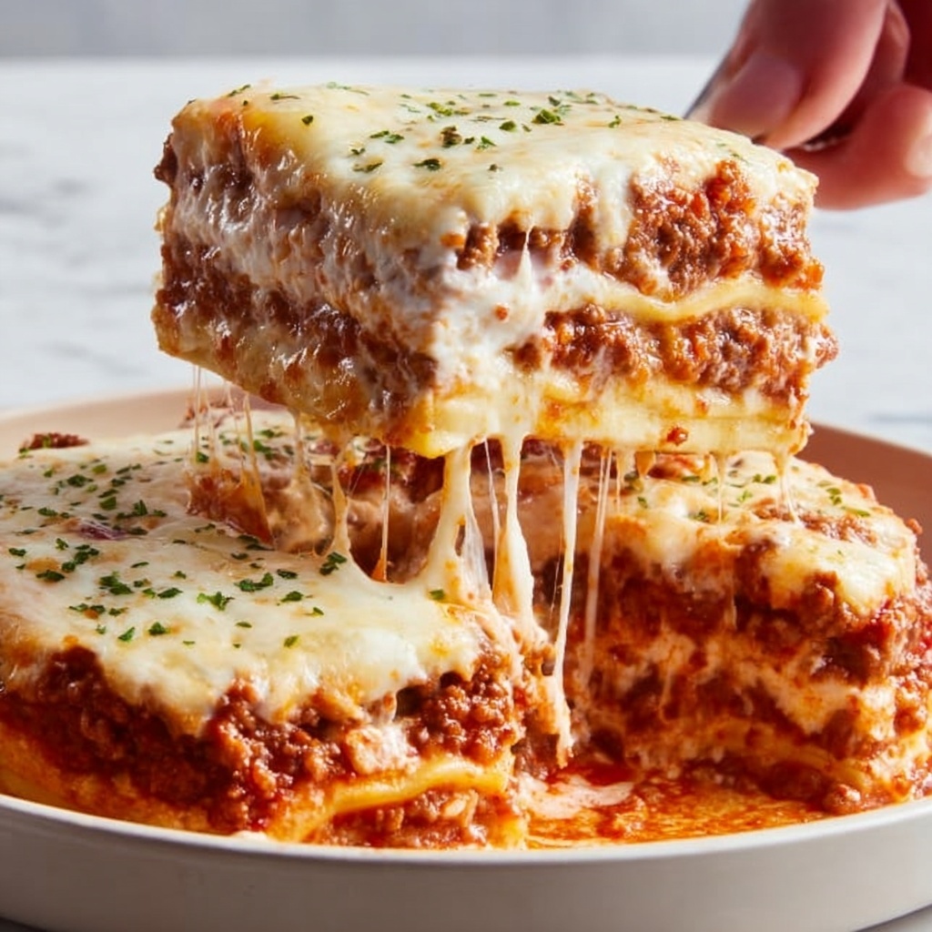 Classic Beef and Cheese Lasagna Recipe - Recipe Image