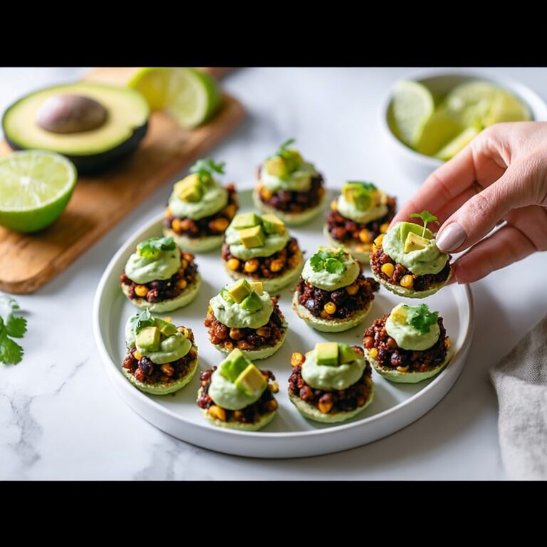 Mini Tamale Bites with Avocado Crema Recipe