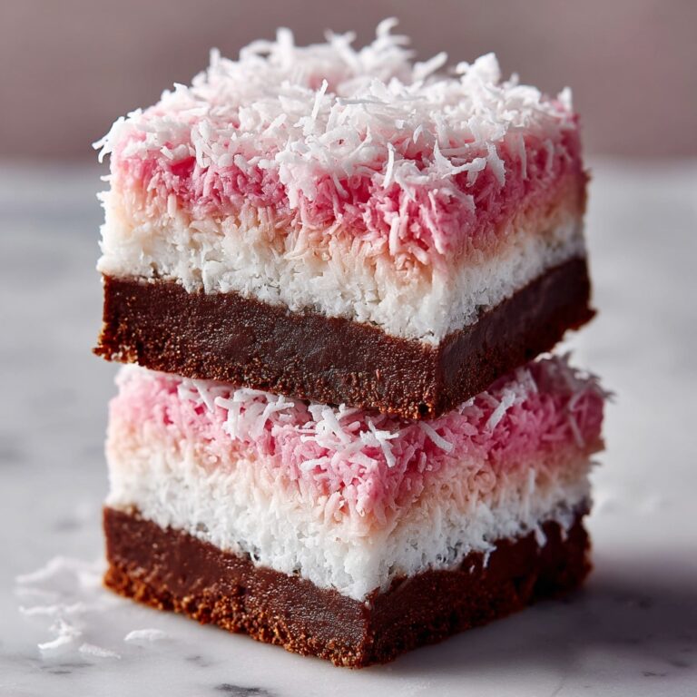Pink Coconut Snowball Cake Bars Recipe