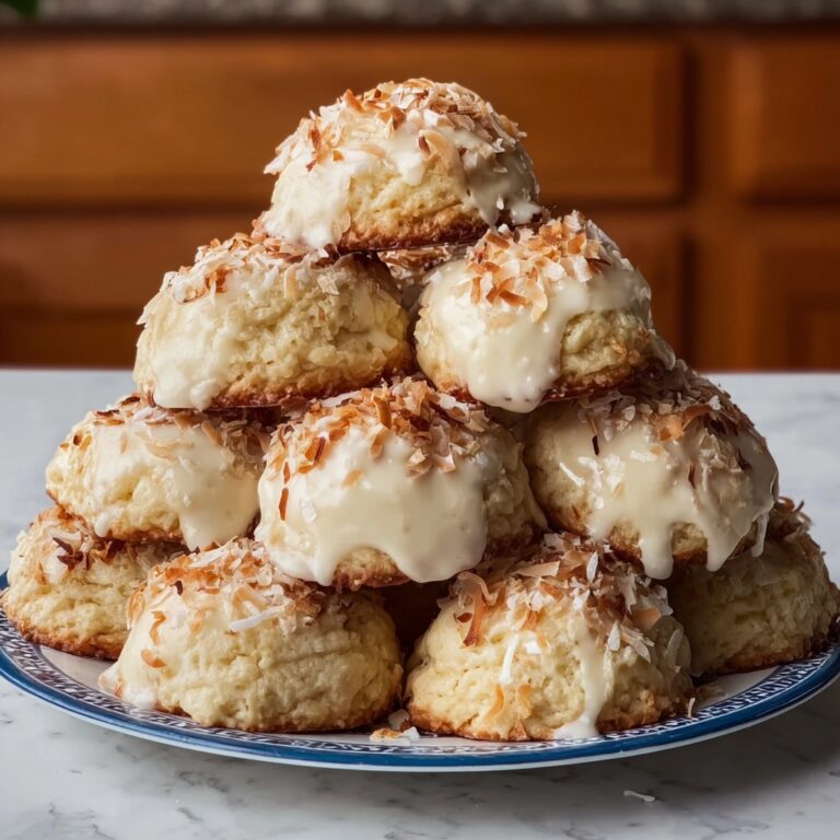 Dolly Parton Coconut Cookies with Lemon Glaze Recipe