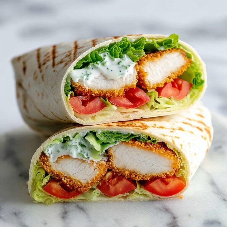 Healthy Chicken Crunch Wrap Recipe