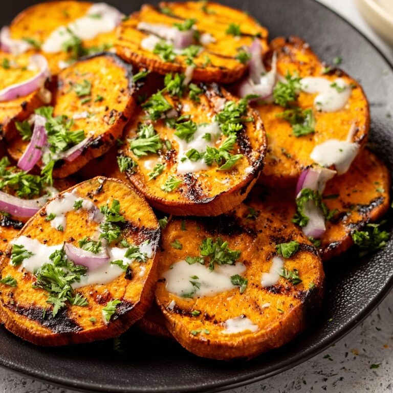 Parmesan Herb Sweet Potato Medallions Recipe