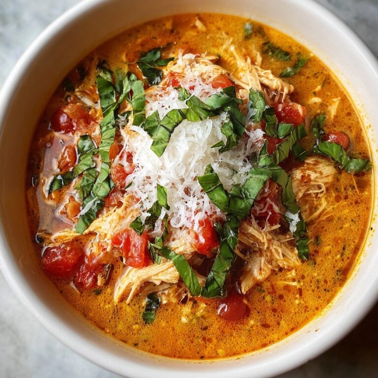 Crockpot Chicken Parmesan Soup Recipe