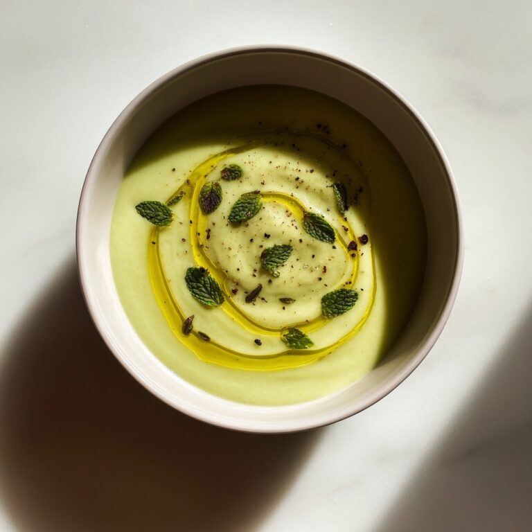 Cucumber Avocado Blender Soup Recipe