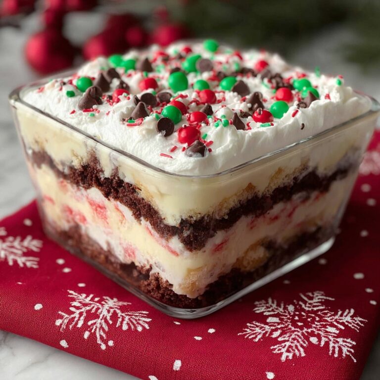 Christmas Cookie Lasagna Dessert Recipe