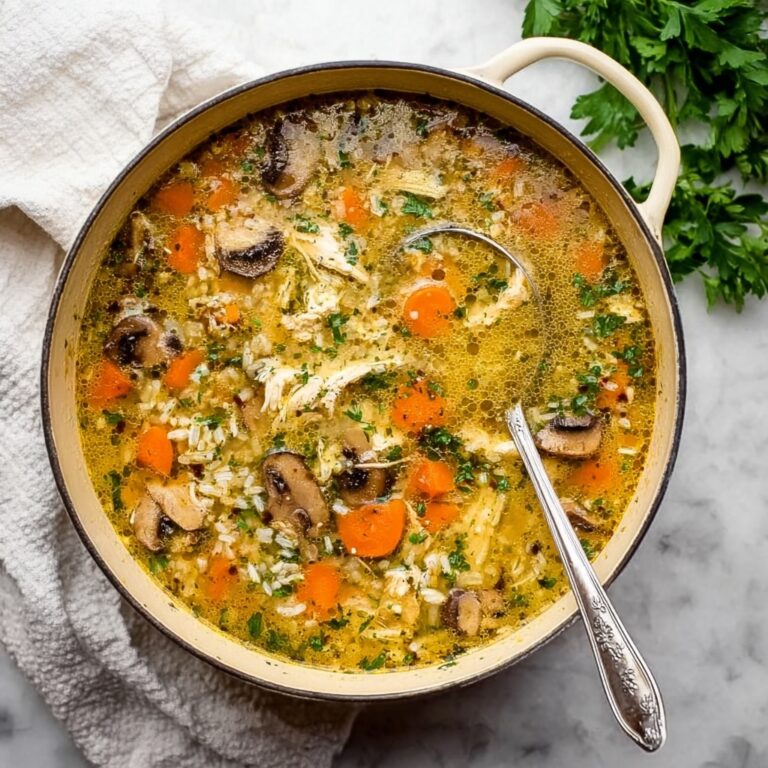 Chicken and Mushroom Soup Recipe