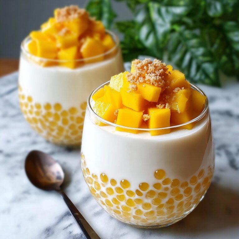 Irresistible Mango Sago Dessert You Can Make at Home Recipe