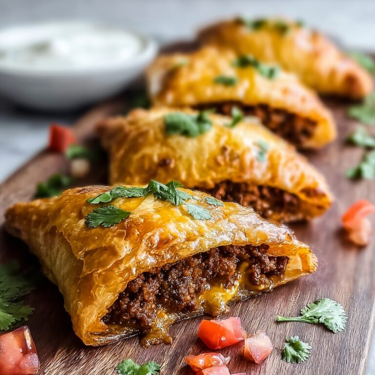 Loaded Taco-Stuffed Cheesy Pockets That Everyone Will Love Recipe