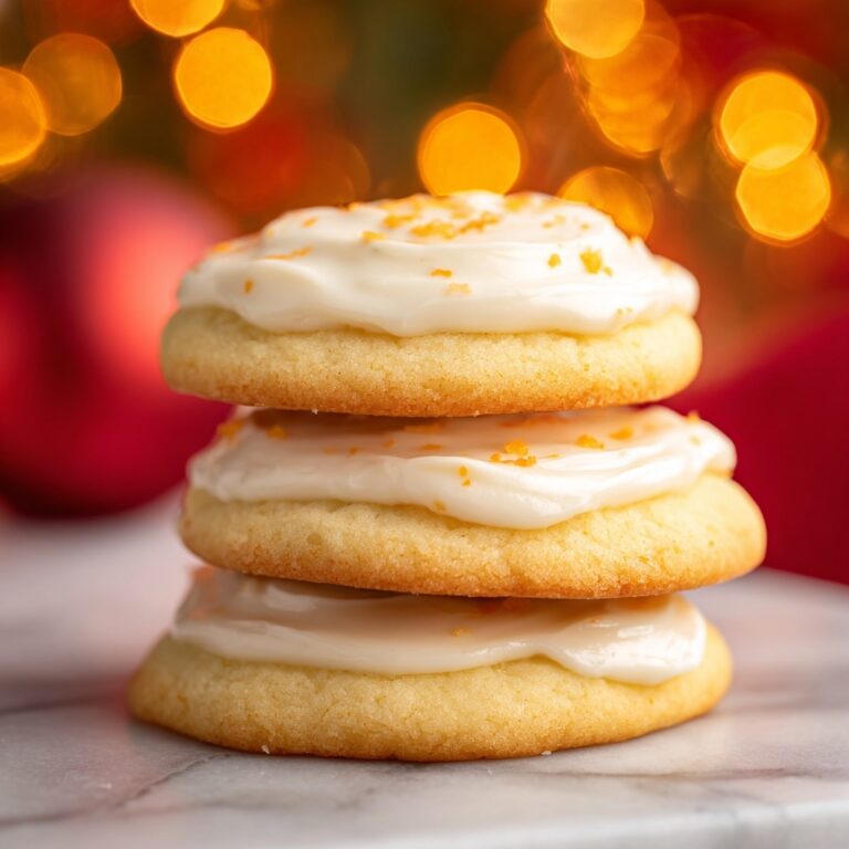 Easy Orange Juice Christmas Cookies Recipe