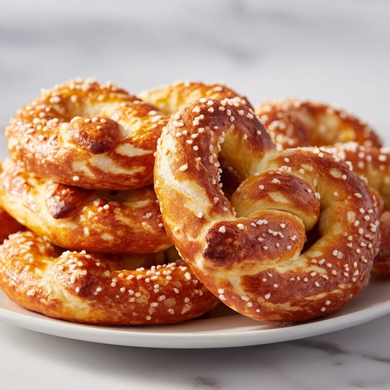 Cinnamon Sugar Soft Pretzels Recipe