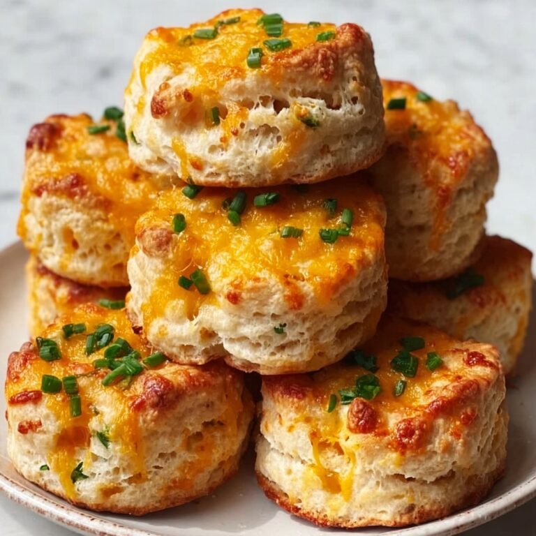 Cheddar Scallion Drop Biscuits Recipe