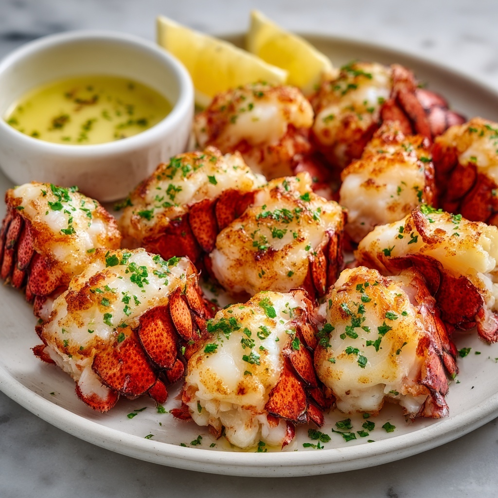 Garlic Butter Lobster Bites Recipe - Recipe Image