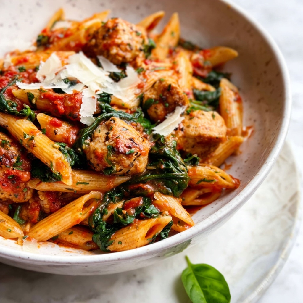 No-Boil Baked Penne with Meatballs Recipe - Recipe Image