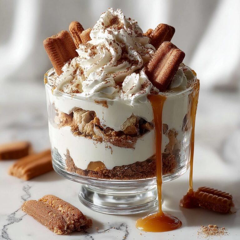 Creamy Biscoff Trifle: 12 Layers of Holiday Happiness Recipe