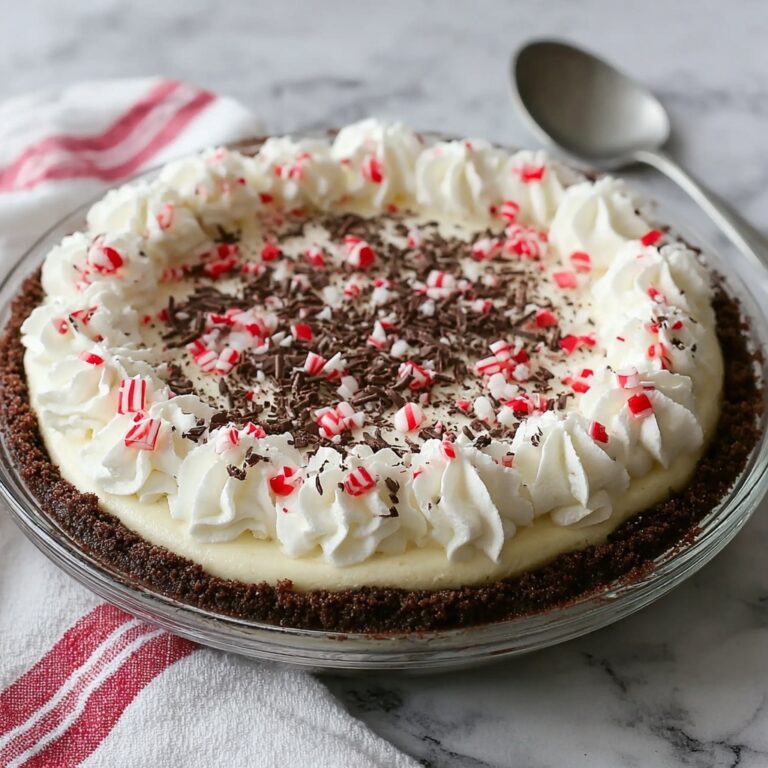 Peppermint Mocha Pie Recipe
