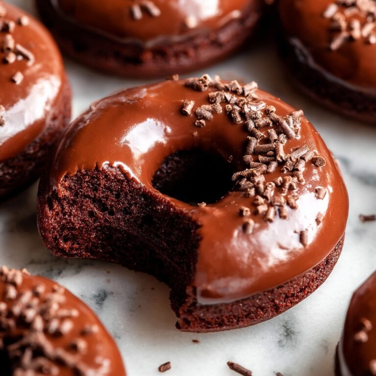 Chocolate Cake Doughnuts Recipe