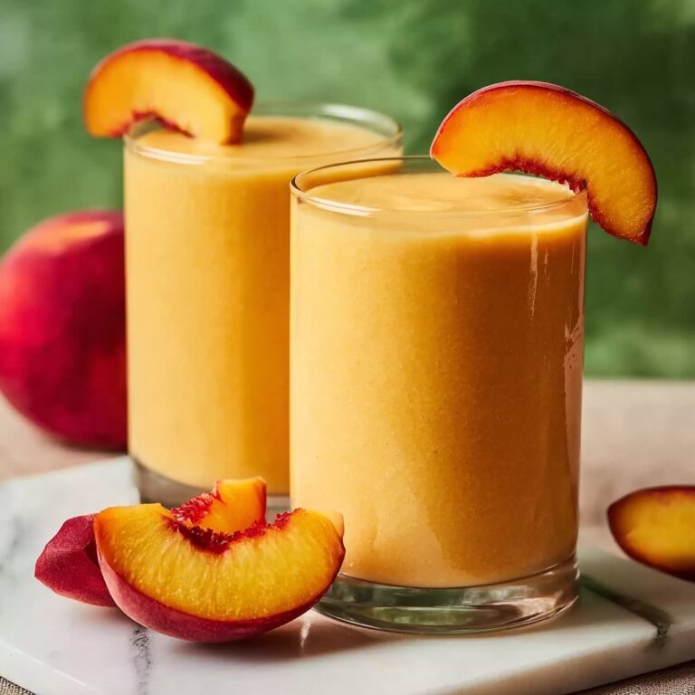 Peach Smoothie Recipe