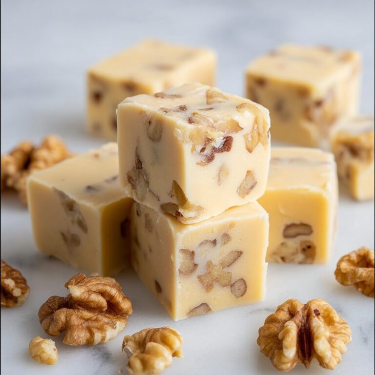 Maple Nut White Chocolate Fudge Recipe