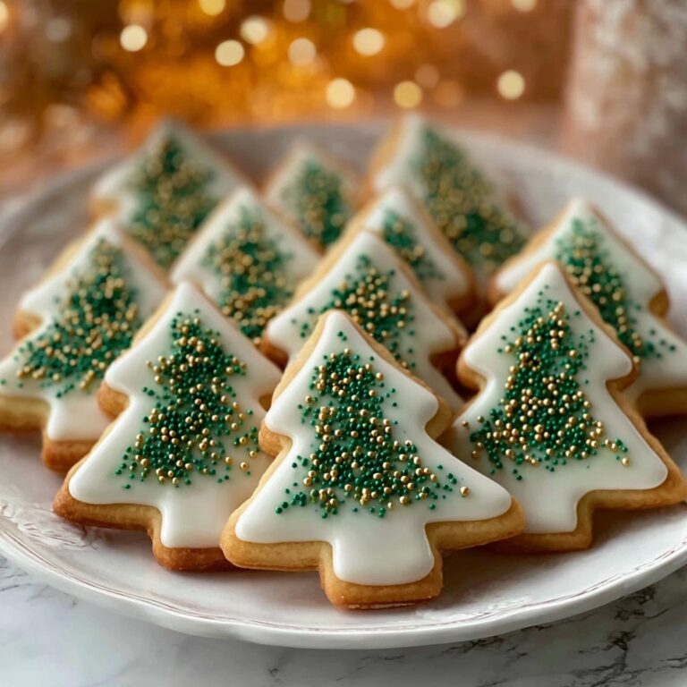 Sparkling Sugar Tree Cookies Recipe