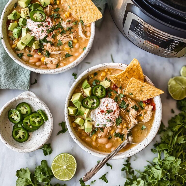 Instant Pot White Chicken Chili Recipe