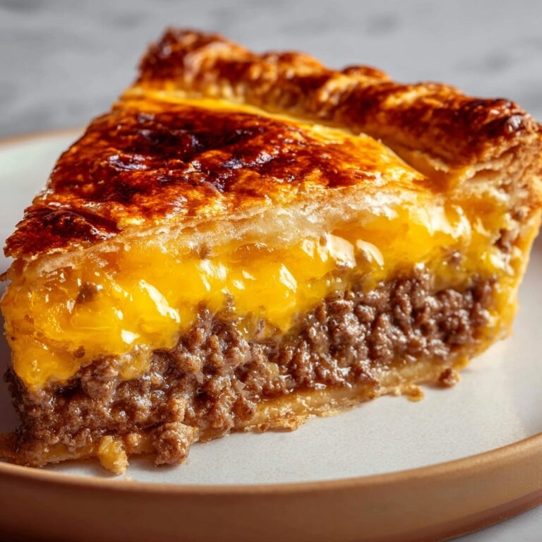 How to Bake the Ultimate Homemade Cheeseburger Pie Recipe