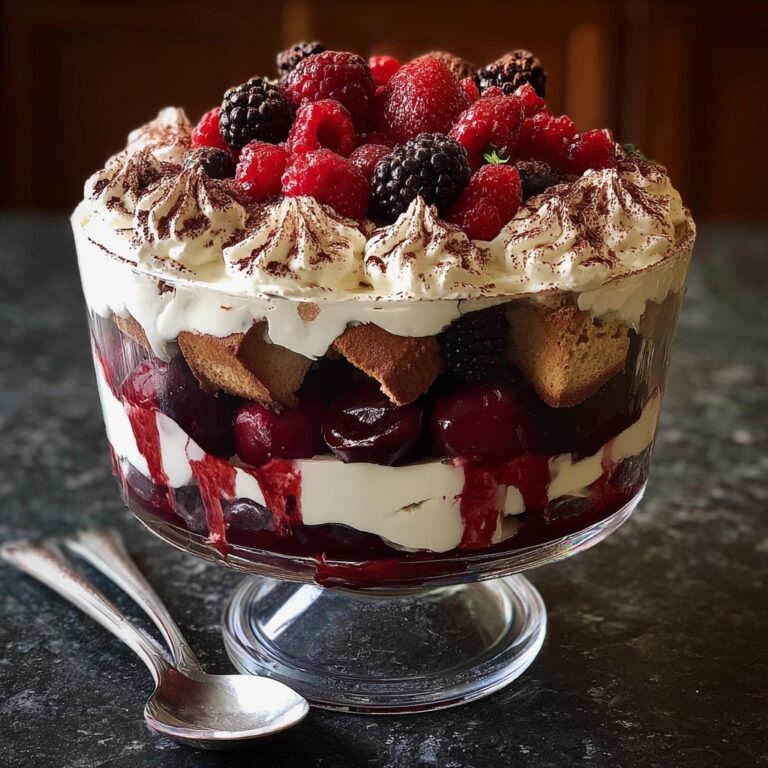 Berry Tiramisu Trifle – Easy No-Bake Creamy Layered Dessert Recipe