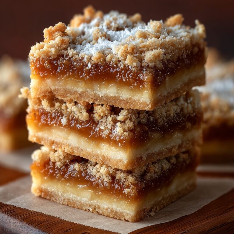 Warm Cinnamon Apple Crumble Bars Recipe