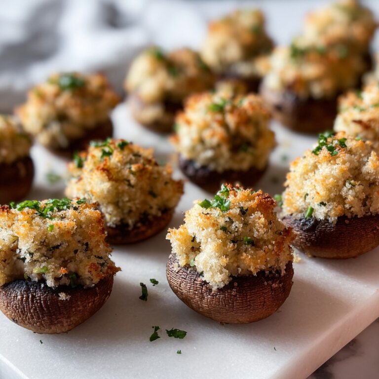 Gluten-Free Stuffed Mushrooms with Lentils and Spinach Recipe