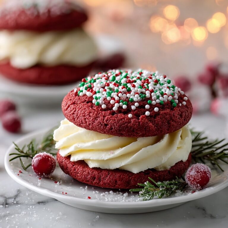 Red Velvet Wreath Whoopie Pies Recipe