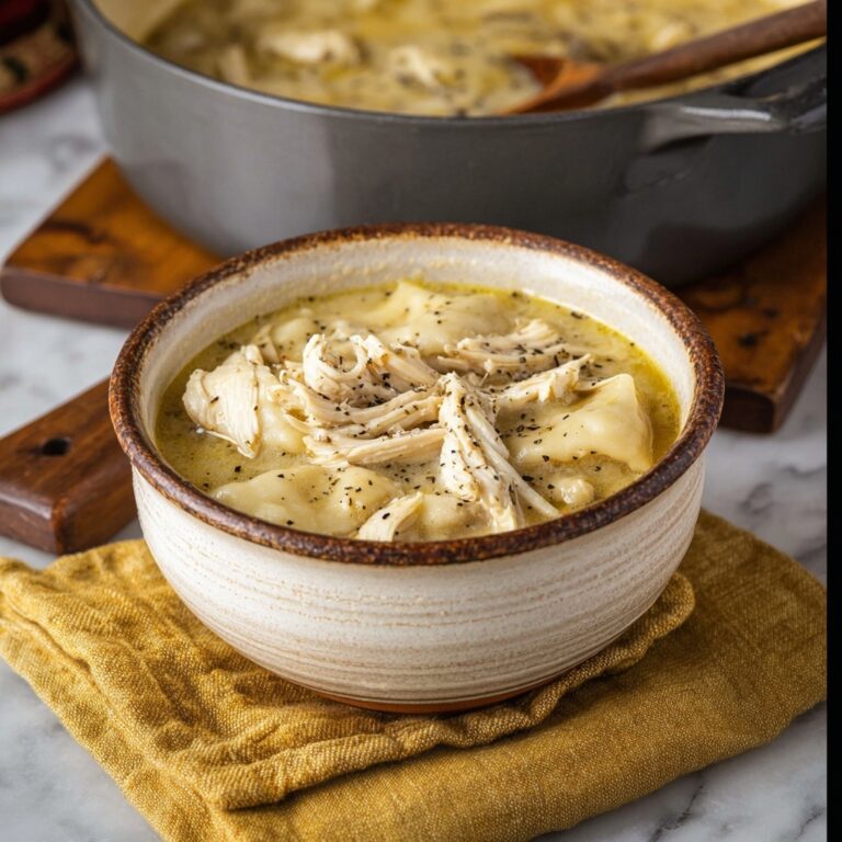 Easy Southern Chicken and Dumplings Recipe